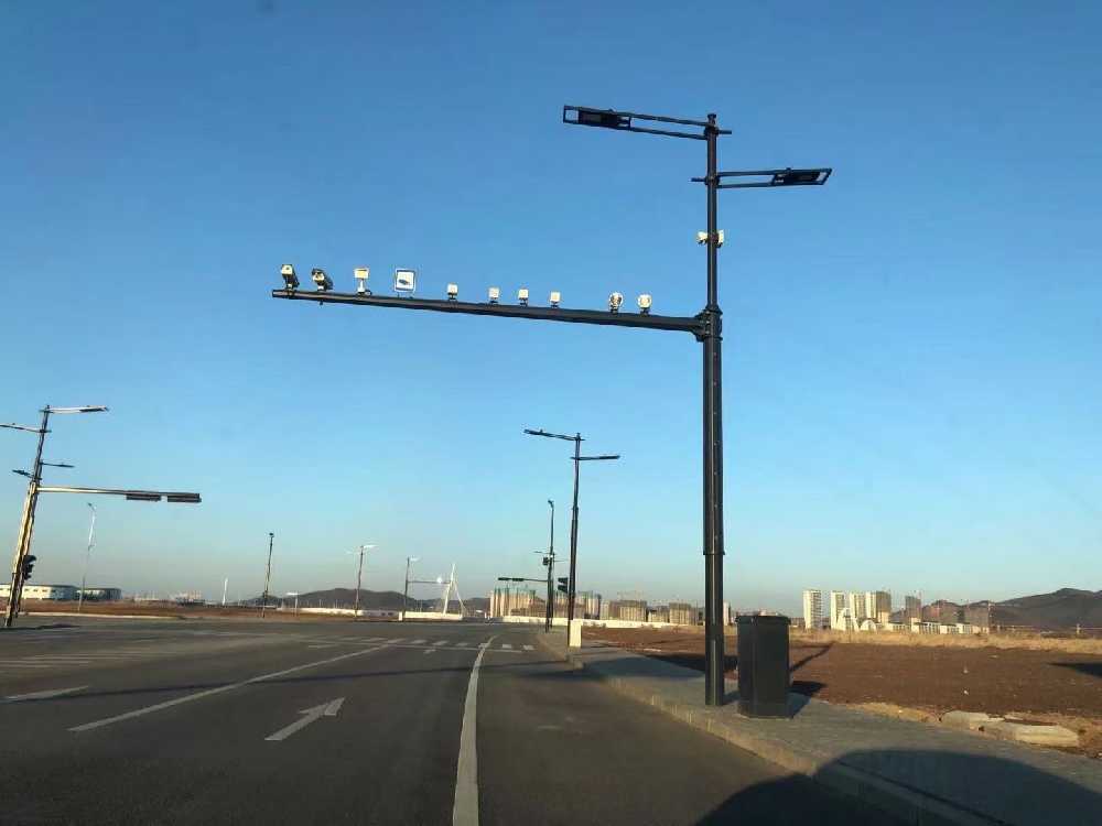 讷河市黑龙江佳木斯综合路灯杆项目