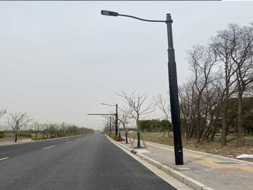 讷河市上海综合杆 太阳能路灯工程