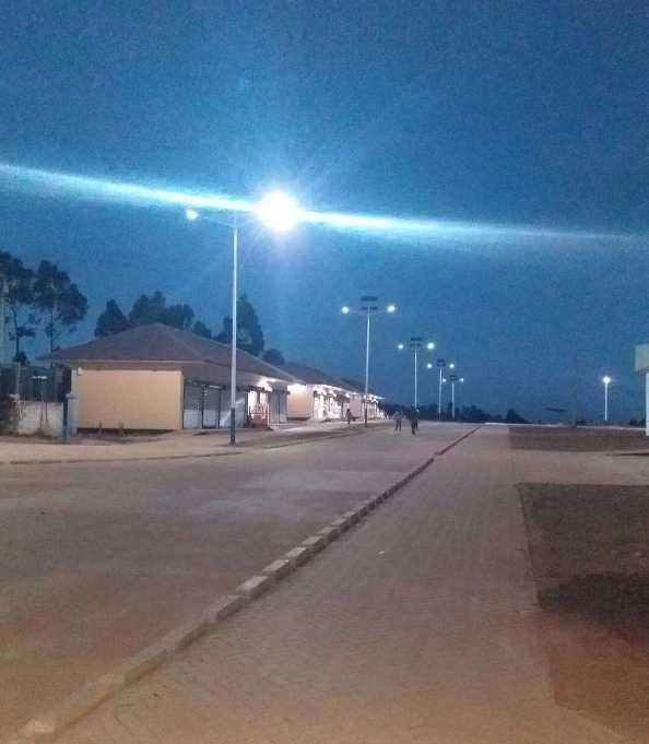 讷河市非洲科特迪瓦太阳能路灯工程